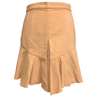 Pre-owned Isabel Marant Mid-length Skirt In Beige