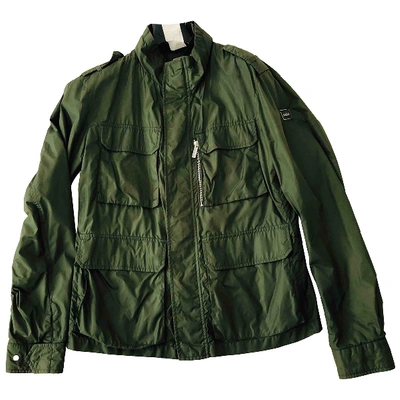 Pre-owned Add Jacket In Green