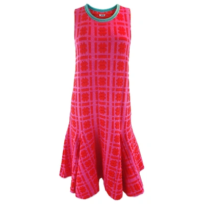 Pre-owned Issa Mid-length Dress In Pink