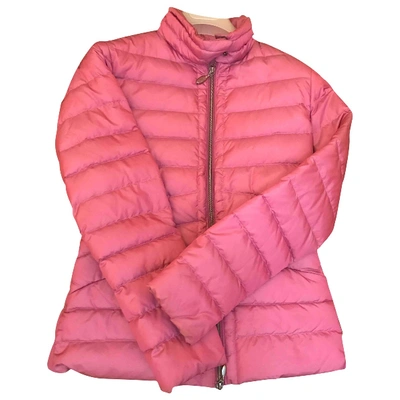 Pre-owned Geospirit Puffer In Pink