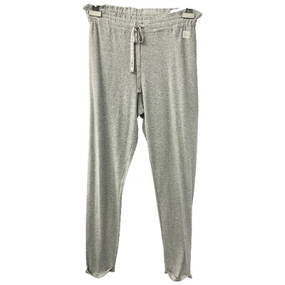 Pre-owned Kendall + Kylie Trousers In Grey
