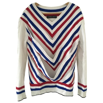 Pre-owned Y/project Wool Jumper In White