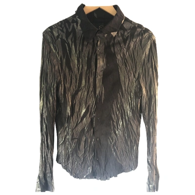 Pre-owned Just Cavalli Shirt In Brown