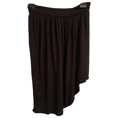Pre-owned A.l.c Mid-length Skirt In Black
