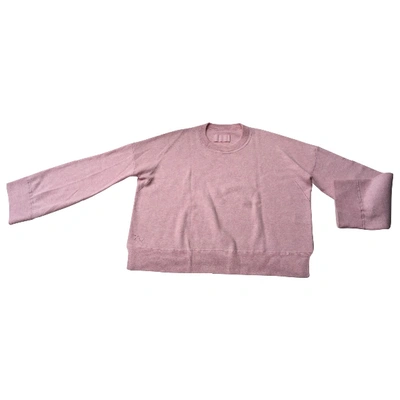 Pre-owned Zadig & Voltaire Pink Cotton Knitwear