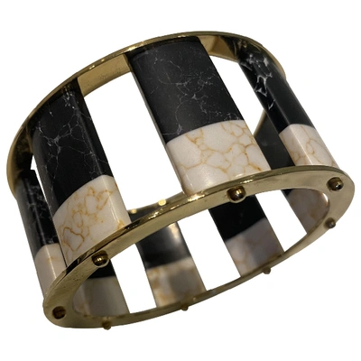 Pre-owned Lele Sadoughi Gold Plated Bracelet