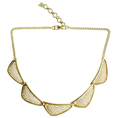 Pre-owned Lanvin Necklace In Gold