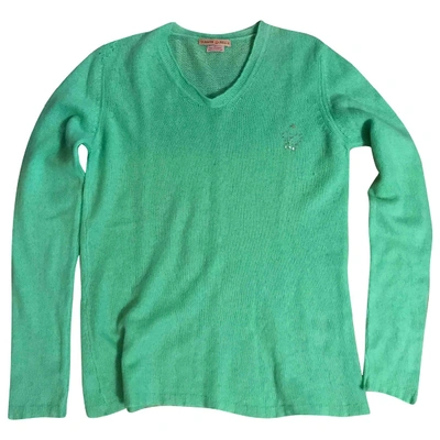 Pre-owned Queene And Belle Cashmere Sweatshirt In Green