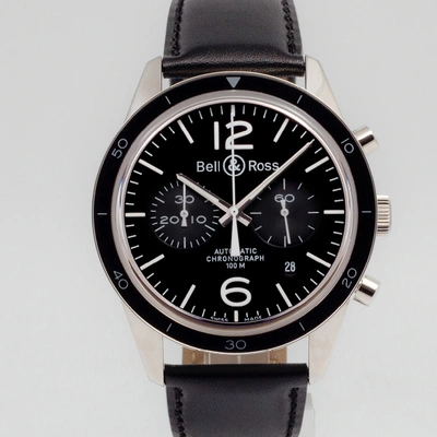 Pre-owned Bell & Ross Br126 Watch In Black