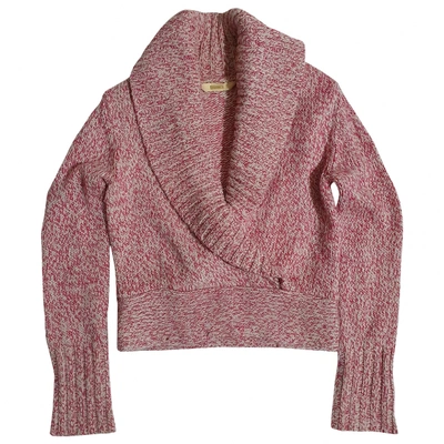 Pre-owned Tommy Hilfiger Wool Jumper In Pink