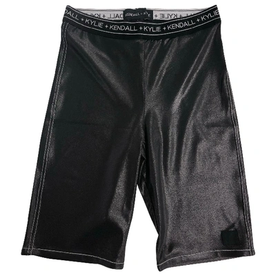 Pre-owned Kendall + Kylie Short Trousers In Black