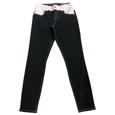 Pre-owned Kendall + Kylie Trousers In Black