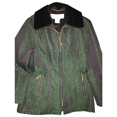 Pre-owned Escada Green Synthetic Jacket
