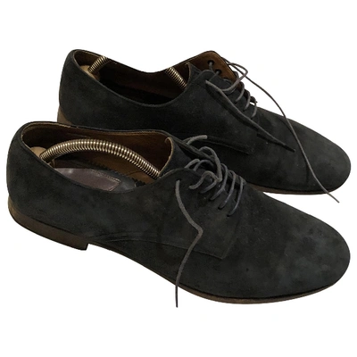 Pre-owned Paul Smith Lace Ups In Navy