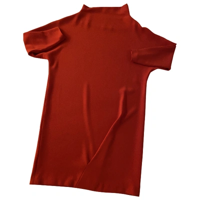 Pre-owned Alberto Biani Dress In Red