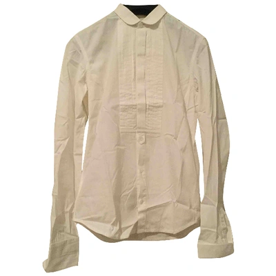 Pre-owned Burberry Shirt In White