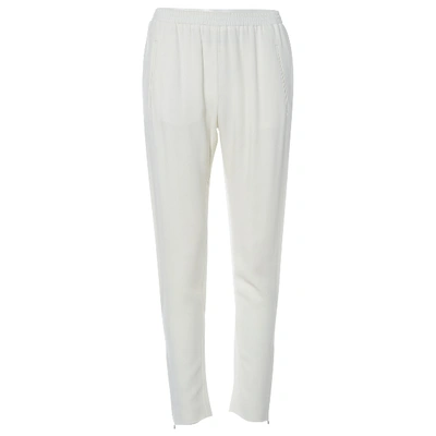 Pre-owned Stella Mccartney Trousers In Ecru