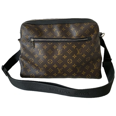 Pre-owned Louis Vuitton Cloth Bag In Brown