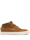 Nike Stefan Janoski Mid Sneakers In Brown