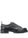 AMI ALEXANDRE MATTIUSSI CONTRAST STITCH SNEAKERS