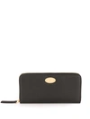 Mulberry Zip-around Wallet In Black