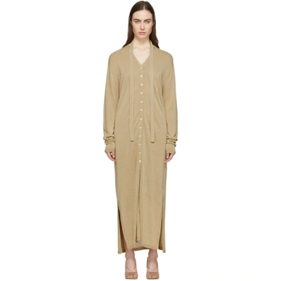 Lemaire 驼色开衫连衣裙 In 230 Beige