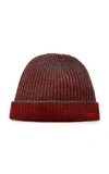 SEASE DINGHY RIBBED CASHMERE BEANIE,786564
