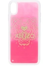 Kenzo Red Glitter Tiger Iphone Xs Max Case In 28 Strawber
