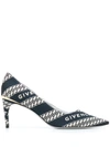 GIVENCHY M-PUMP JACQUARD LOGO PUMPS