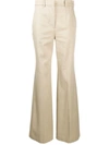 JOSEPH HIGH-RISE FLARED TROUSERS