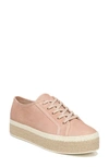 Vince Windell Espadrille Platform Sneaker In Oatmeal