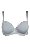 Simone Perele Delice 3d Molded Underwire Demi Bra In Cloud