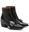 CHLOÉ RYLEE LEATHER ANKLE BOOTS,P00432792