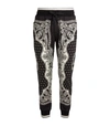 DOLCE & GABBANA BANDANA PRINT SWEATPANTS,15022987