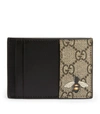 GUCCI GG SUPREME BEE CARD HOLDER,15055660