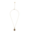 DOLCE & GABBANA GOLD-TONE ROSE CHARM NECKLACE,15035494