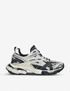 BALENCIAGA TRACK.2 PANELLED MESH, NYLON AND WOVEN TRAINERS,R00045043