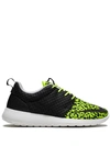 Nike Roshe Run Fb Sneakers In Black