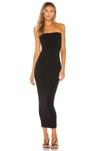 Wolford Fatal Strapless Stretch-jersey Maxi Dress In Black