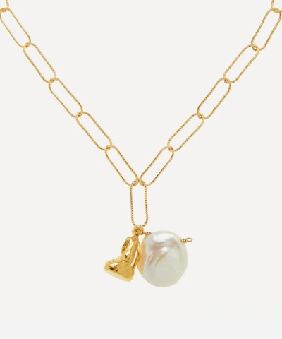Alighieri Gold-plated Tales Of The Sea Necklace