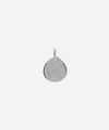 Monica Vinader Siren Small Pendant Charm In Metallic