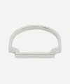 Monica Vinader Silver Signature Thin Ring In Silver