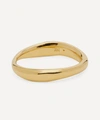 Monica Vinader Gold Plated Vermeil Silver Nura Reef Stacking Ring In Gold