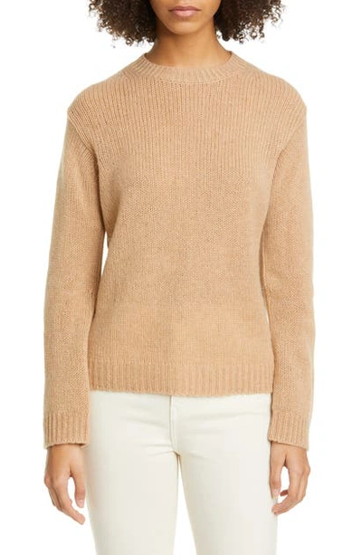 Sofie D'hoore 3-ply Cashmere Sweater In Camel