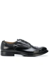 OFFICINE CREATIVE PATENT DERBY SHOES