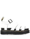 Dr. Martens' Dr Martens Women's Blaire Slingback Platform Sandals In White