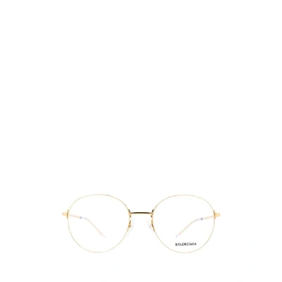 Balenciaga Men's Gold Metal Glasses