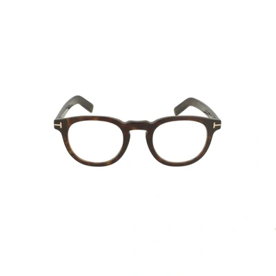 Tom Ford Men's Ft5629b052 Brown Acetate Glasses