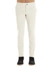 Incotex Low-rise Slim-fit Chinos In White