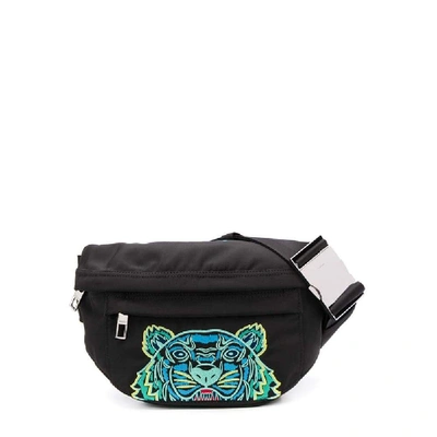 Kenzo Men's Black Synthetic Fibers Belt Bag